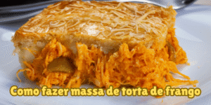 Como fazer massa de torta de frango fácil e rápido passo a passo